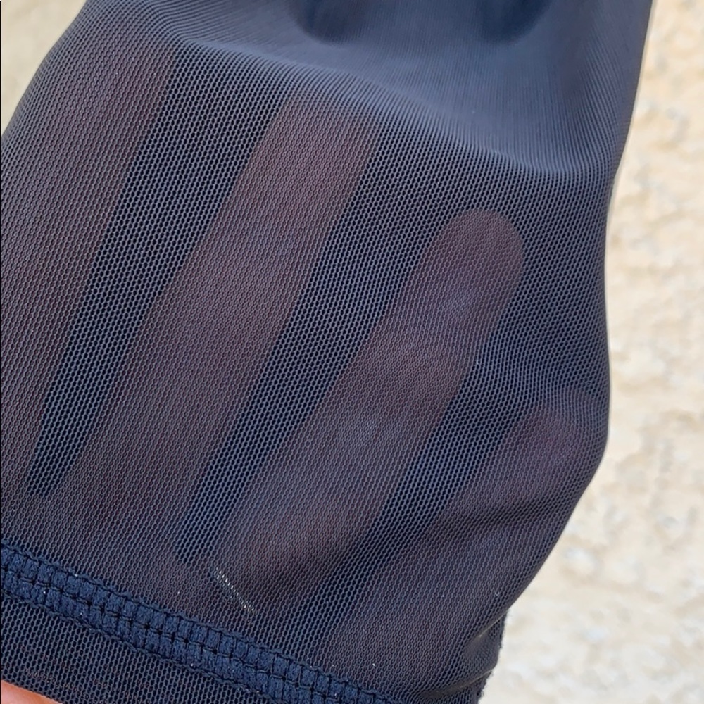 Fabletics Black Leggings With Mesh Back Panels - image 7